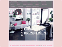 Tablet Screenshot of friseur-cbrenneisen.com